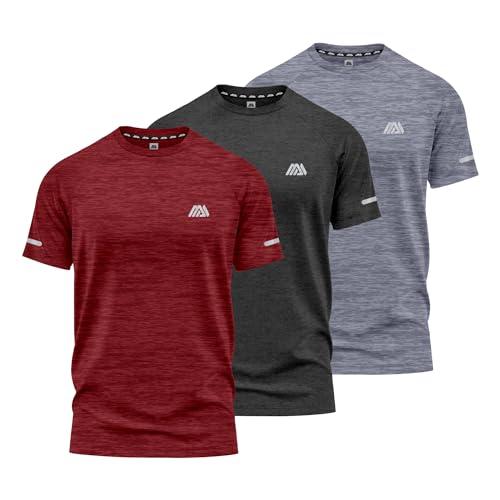 T-shirt actif homme col rond mymixtrendz uniforme olympique decontracte