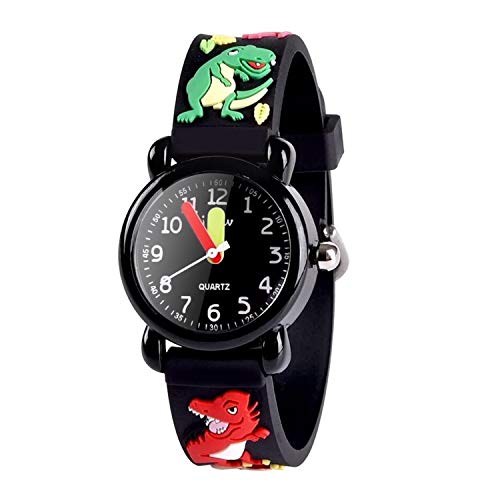 ATIMO 3D Cartoon Waterproof Watch for Boys Girls Age 3-8, Gifts for Kids