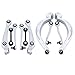 Fronimo 10× Suspension Kit Control Arms Compatible with Audi A4 A5 S4 S5 Q5 2011-2016 Front Lower Upper Control Arm Lateral Link 8K0407151C 8K0407151D 8K0407152C