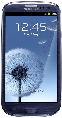 SAMSUNG Galaxy S3 - Smartphone Libre Android (Pantalla 4.8", cámara 8 MP, Quad-Core 1.4 GHz, 1 GB RAM), Azul Piedra