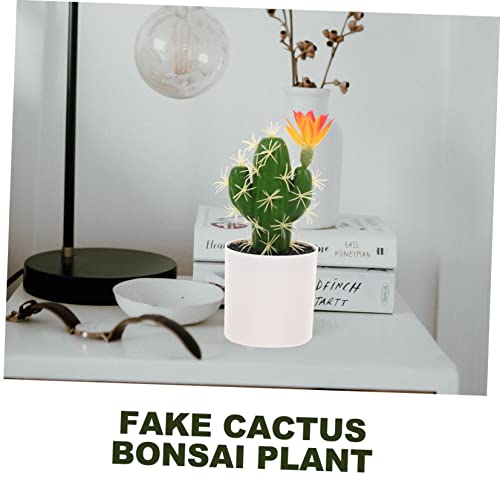 Nolitoy Ornament Plants Home Plant Flower Desktop Figurine Picks Cacti Bedroom Bonsai For Living Decoration Stems Artificial Arrangement B Succulent Cactus Faux Simulation Plastic Garden #TOP2