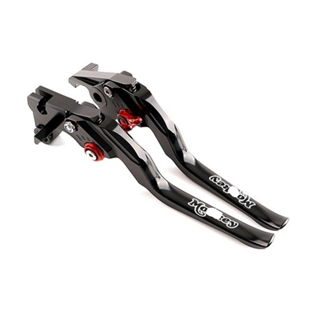 Vghkdfcfh Long Red Motorcycle Clutch Lever Brake Clutch Lever Motorcycle Cnc Adjustable Levers For Ho&Nda 125 Z125 Z Grom Accessories