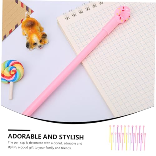 Set de 20 bolígrafos de tinta gel donut UPKOCH miniatura 4