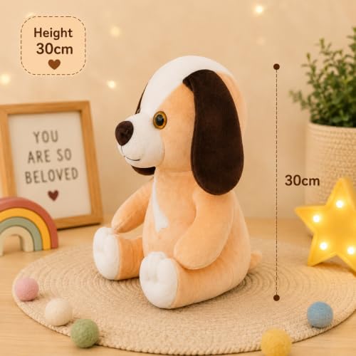 Image of Teddy Bone Dog Super Soft Plush Toy for Kids
