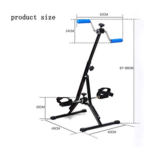 Ejercitador para rehabilitación de piernas y brazos plegable miniatura 2