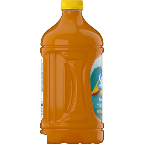 Image of V8 Splash Mango Peach Flavored Juice Beverage, 64 fl oz Bottle, (Pack of 2)