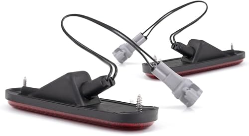 Miniatura 8 de Para Toyota RAV4 1996 97 98 99 2000 Conjunto de luz de marcador lateral lado del conductor y del pasajero  Par  Trasero  Rojo  Reemplazo para