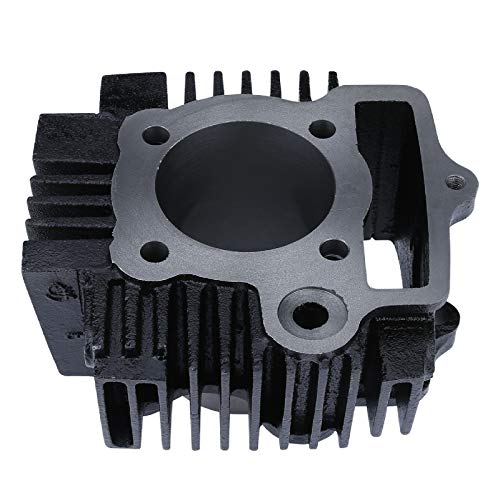 52.4mm Engine Cylinder Body With Gaskets Piston For 90cc 110cc 125cc Horizontal Engines ATV Quad Dirt Bike,Pit Bike,Tao Tao,Coolster,4 Wheeler,Dune,Buggys,Honda CR110.