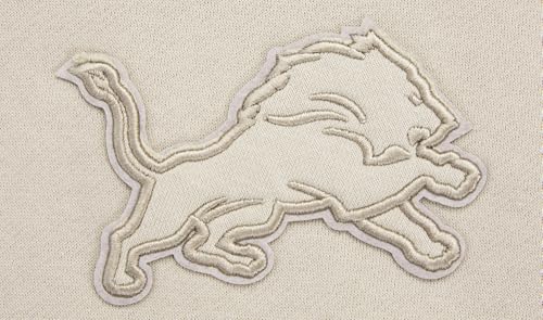 Pro Standard Mens NFL Detroit Lions Neutral Pull Over Hoodie Taupe M - Image 8