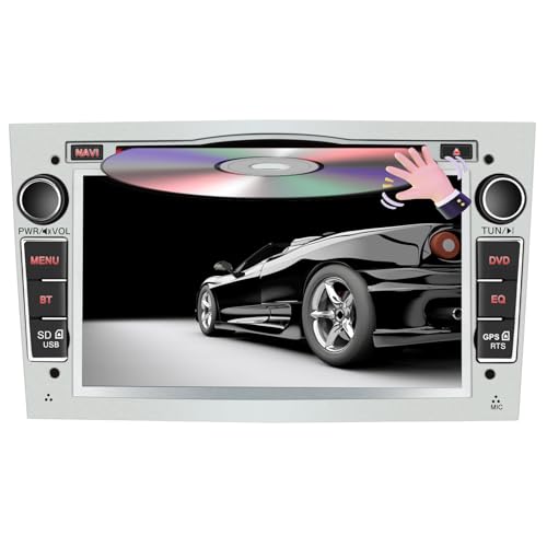 AWESAFE Radio Coche 7 Pulgadas con Pantalla Táctil 2 DIN para Opel, Opel Autoradio con...