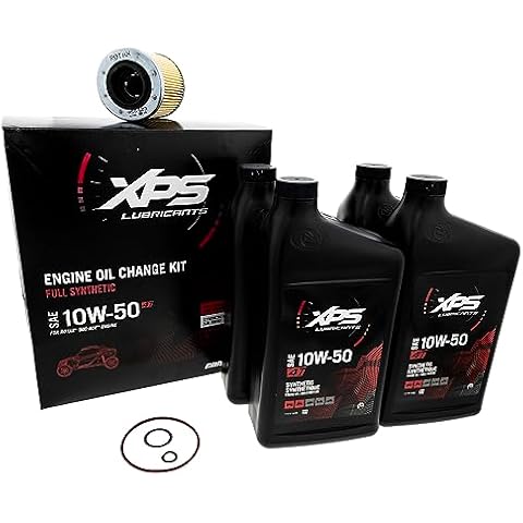 Can-Am 4T 10W-50 Synthetic Oil Change Kit for Rotax 900 ACE engine 779261 Cover