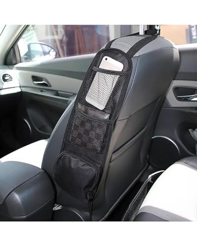Organisateur de siège auto élastique avec porte-gobelet pour un rangement stable