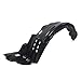 CarPartsDepot, Left Driver Side Front Inner Fender Liner Splash Shield, 378-44368-11 TO1248128 5387620380