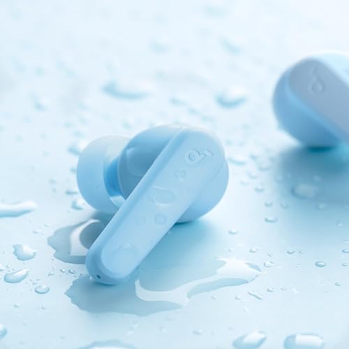 undefined Soundcore by Anker P20i True Wireless Earbuds, 10mm Drivers with Big Bass, Bluetooth 5.3, 30H Long Playtime, Water-Resistant, 2 Mics for AI Clear Calls, 22 Preset EQs, Customization (Light Blue) の商品画像 7