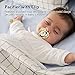Gold Letter Infant Pacifier, Fashionable and Portable Rhinest Pacifier, Suitable for Home and Travel Use A
