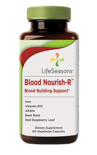 LifeSeasons - Blood Nourish-R - Iron Deficiency Supplement - Supports People Dealing