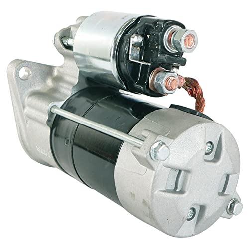 New 12 Volt Starter Compatible With/Replacement For Kubota Mower - Turf Zd25 Kubota D1105 25Hp Dsl, Zd28 Kubota D1105 28Hp Dsl 1996-2005 1G069-63011, 428000-1160, 428000-1161 #TOP4