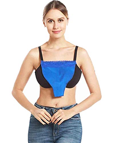 YEKEYI Damen-BH, Übergröße, mit Spitze, zum Anklippen, für Körbchengrößen C, D, E, F, Schwarz, Weiß, Grau, Einheitsgröße