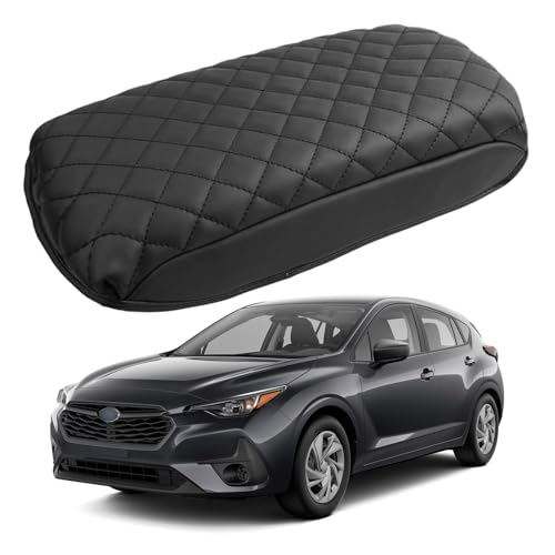 Image of Center Console Armrest Cover for Subaru Crosstrek & Impreza 2024 2025 2026 Fully Covered Anti-Scratch Protector Interior Accessories