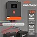 3600W Solar Inverter 24V Built-in 120A MPPT Controller, 3600W Power Inverter Max.PV Input 4200W, 500V, fit for 24V Lead-Acid and Lithium Batteries