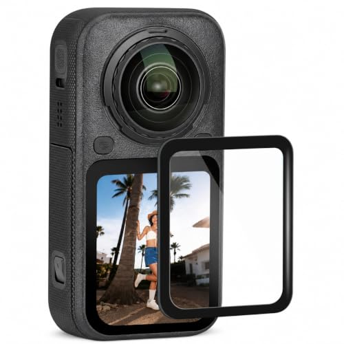 Image of Insta 360 X6 Screen Guard Protector Tempered with 98% Transparency Waterproof, Dust Proof, Anti-Strach Protective Insta 360 Action Camera Accessories (1Pc)