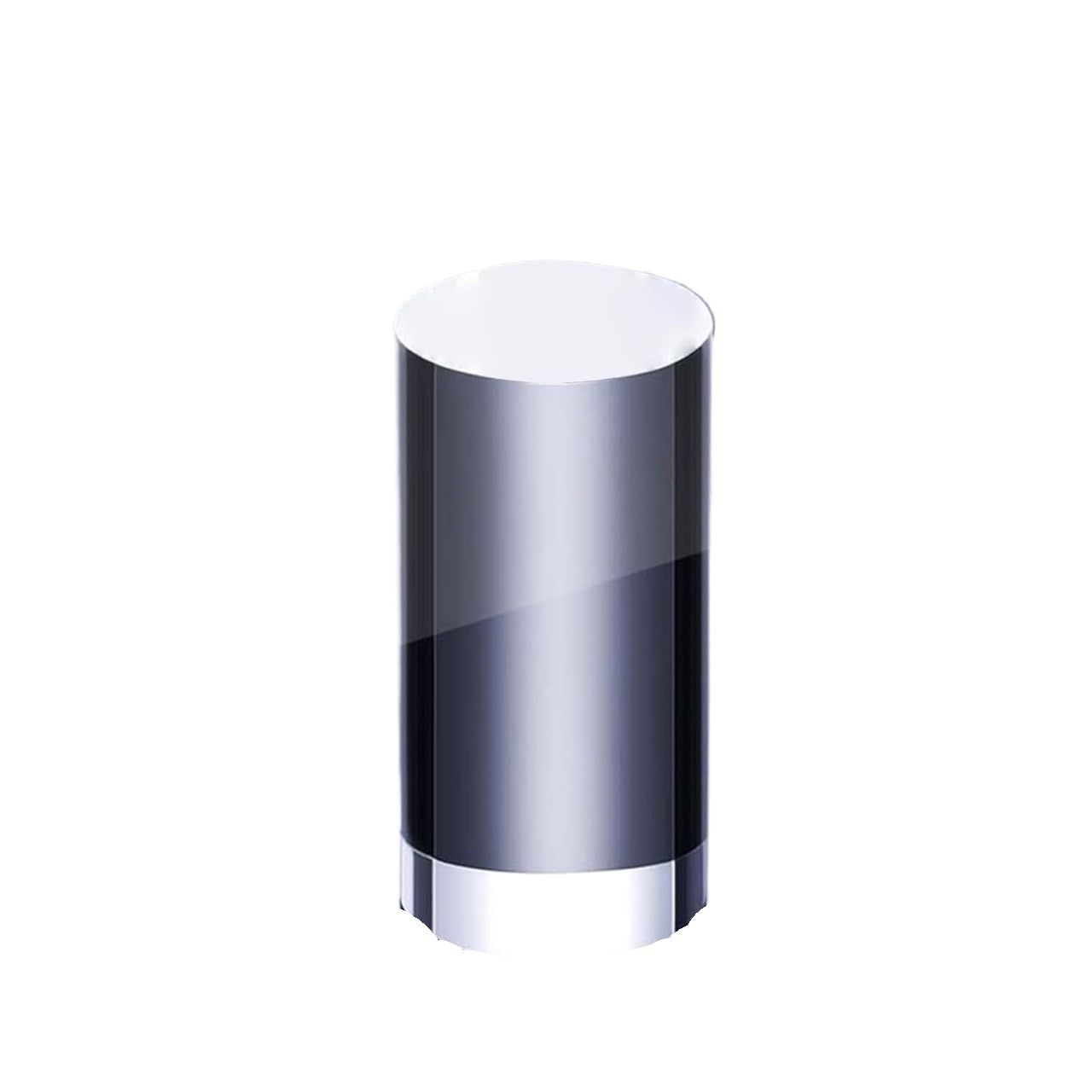 LQZAXSRDR Clear Acrylic Display Block, Acrylic Cylinder Display Block Diameter 3-20cm(10cm)