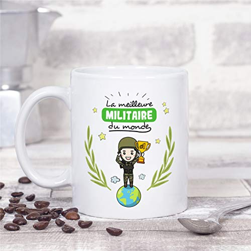 Tazza in francese - Militare (donna) 350 ml del