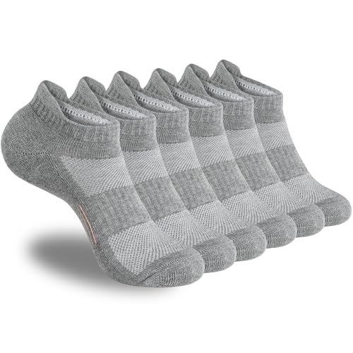 Image of ATBITER Women's Ankle Socks Cushioned Running Athletic No Show Socks-6Pairs | Ladies Low Cut Short Workout Gym Socks With Tab Non Slip for Yoga Pilates Casual Dress Flats Sneaker Shoe Size 6-8 /8-10 /10-12