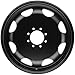 CALI OFF-ROAD SUMMIT DUALLY Black Wheel with Painted (20 x 8.25 inches /8 x 210 mm, 100 mm Offset)