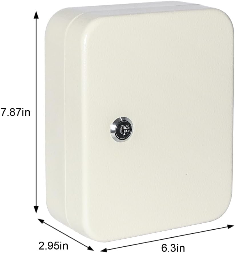 Deer 20 Key Stora Lo Box with Key Lo, Wall Mount Metal Security