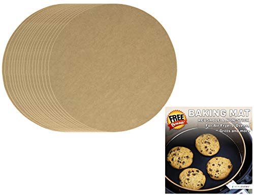 Air Fryer Parchment Paper Accessories Set Compatible with Chefman, Cusinaid, Della, Emerald, Farberware
