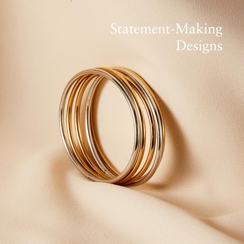 JENNY BIRD Dane Bangle Set4