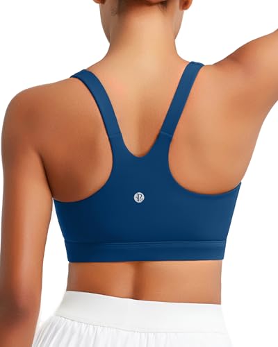 Image of RUNNING GIRL Sports Bra for Women, Molded Cup High Impact Sports Bras for Women with Sewn in Pads