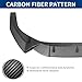XPHAZZ Front Bumper Lip Compatible with Audi A5 S5 4-Door Sportback (Carbon Fiber Pattern, 2021-2024 8W6 Facelift Model)
