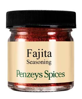 Fajita Seasoning By Penzeys Spices .9 oz 1/4 cup jar Pack of 1