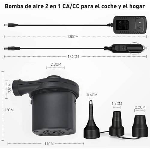 Colchones Inflables, Outdoors bomba inflar colchon Marca ECYWE (2)