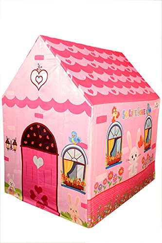 RED CLOUD Jumboo Size Extremely Light Weight , Water Proof Kids Play Tent House for 3 to 13 Year Old Girls and Boys (So Sweet Home 1) (SO Cute Home)