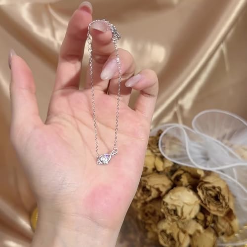 Bracelet réglable infini en argent contre les problèmes de taille - 4