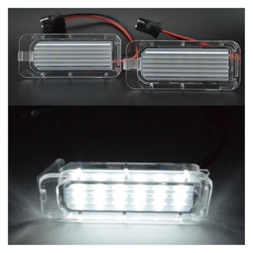 Luz matrícula LED evita error canbus bombilla Focus Mondeo Fiesta adiós luz amarilla fundida 5