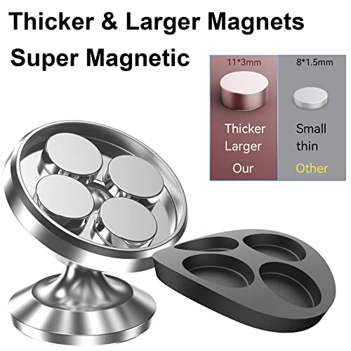 image for Coolpow【2 Packs 】Magnetic Phone Holder for car【Strong Magnet】p