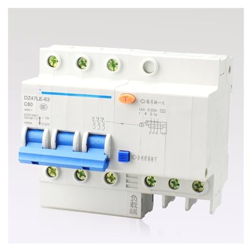 Disjoncteur de fuite DZ47LE 2P C40 pour protection domestique