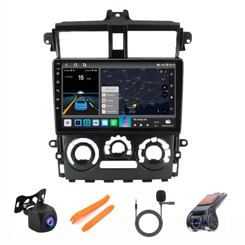 Fini les trajets ennuyeux : Autoradio Android 12 GPS pour Mitsubishi Colt Plus 2007 - 2