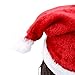 unicoco feliz Navidad sombrero fiesta suministros para adultos/de peluche gorro de Papá...