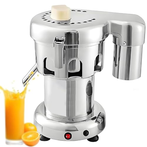 IYUESQ Machine à jus centrifuge Robuste, extracteur de jus Commercial, Presse-Agrumes électrique pour Fruits et légumes, idéal pour Les Bars à jus