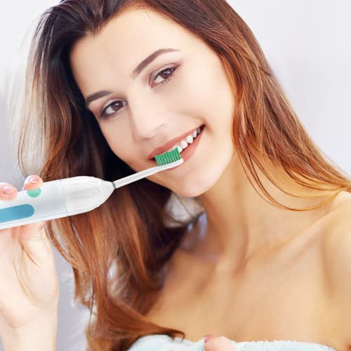Toothbrush Heads For Philips Sonicare Replacement Brush Heads Medium Soft Dupont Bristles Electric Toothbrush Replacement Heads Fit E-Series Essence Xtreme Elite Advance And Cleancare, 6 Pack #TOP6