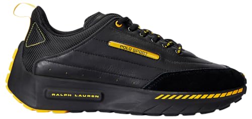 Image of Polo Ralph Lauren Men's Ps250 Leather-Paneled Sneaker