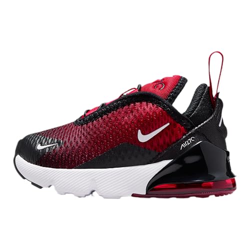 Nike Air Max 270 Baby/Toddler Shoe (Gym Red/Black/White)