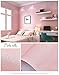 Cohoo Home Silk Pink Wallpaper Peel and Stick Contact Paper Pink Textured Silk Wallpaper for Bedroom Self Adhesive Removable Wall Sticky Paper Girls Room Drawer Liner Waterproof 15.7inW 118inL