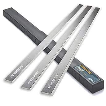 POWERTEC 15 Inch Planer Blades for Delta DC-380, 22-677, 22-680, 22-780X, 22-785X, 22-790X, 22-795X - Set of 3