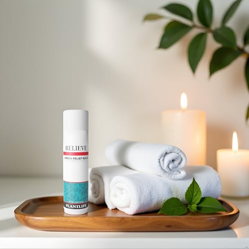 Plantlife Arnica Relieve Balm - Made with Arnica and 100% Pure Essential Oils - Relieve Products are a Homeopathic Solution for Everyday Use - Works Quickly and Effectively - Made in California - Image 4